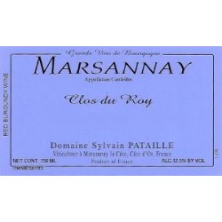 Domaine Sylvain Pataille Marsannay rouge Clos du Roy 2018 etiquette