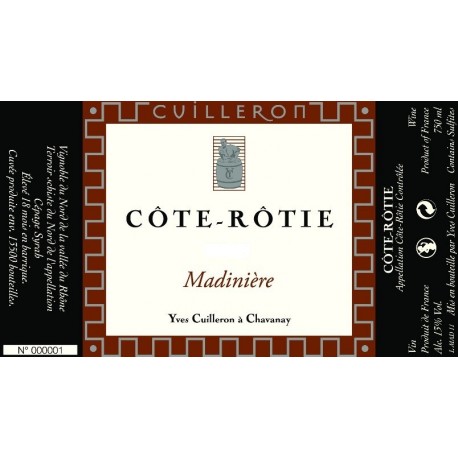 Domaine Yves Cuilleron Cote-Rotie "Madiniere" red 2017