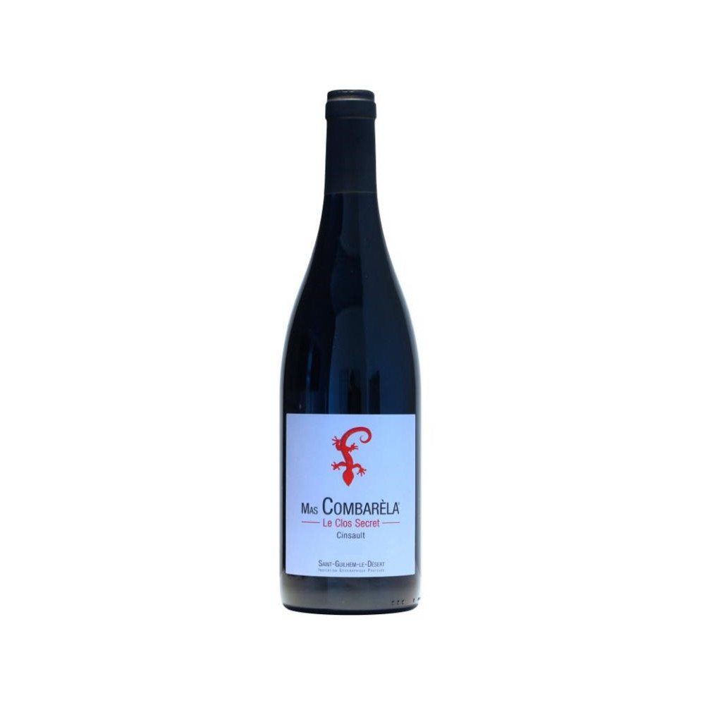 Mas Combarèla "Clos Secret" rouge 2018 bouteille