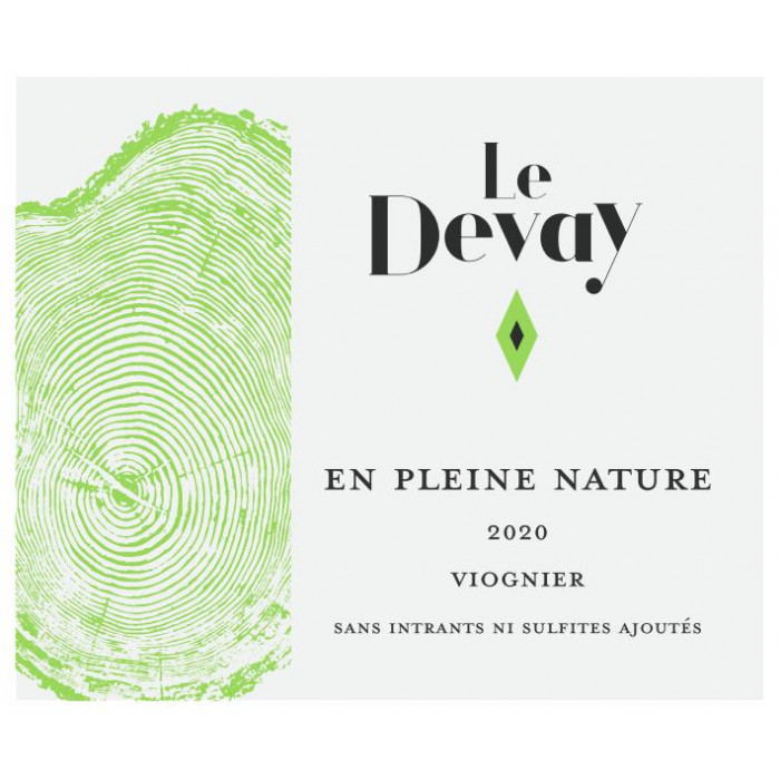 Château Le Devay IGP "En Pleine Nature" blanc sec 2020 etiquette