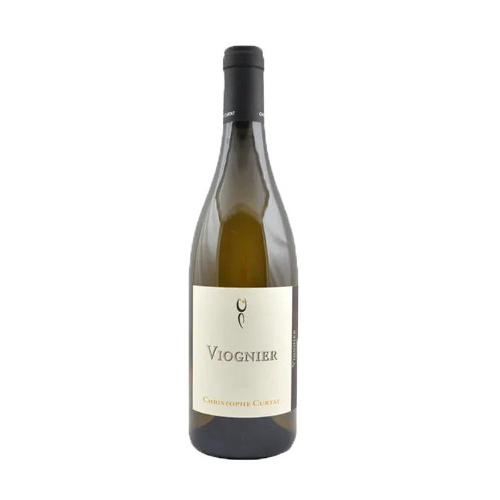 Domaine Curtat "Viognier" blanc sec 2020 bouteille