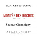 Domaine Arnaud Lambert Saumur Champigny "Montée des Roches" rouge 2019 etiquette