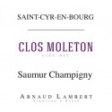 Domaine Arnaud Lambert Saumur Champigny "Clos Moleton" rouge 2018 etiquette