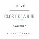 Domaine Arnaud Lambert Saumur (Brézé) "Clos de la Rue" blanc sec 2018 etiquette