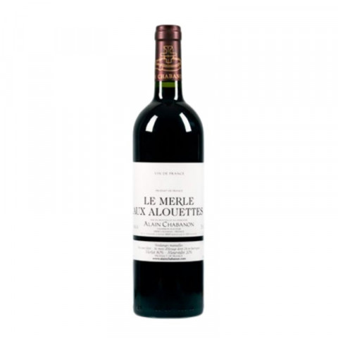 Domaine Alain Chabanon "Le Merle aux Alouettes" rouge 2018 bouteille