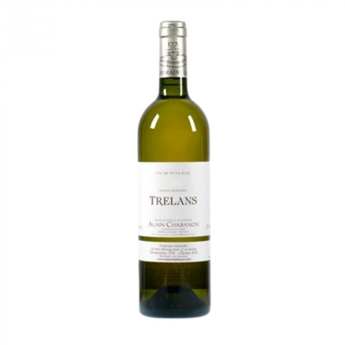 Domaine Alain Chabanon "Trélans" dry white 2017 bottle