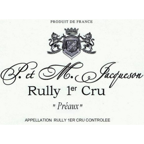 Domaine Paul et Marie Jacqueson Rully 1er Cru "Préaux" red 2020