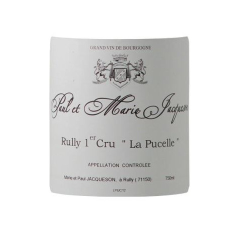 Domaine Paul et Marie Jacqueson Rully 1er Cru "La Pucelle" white 2020
