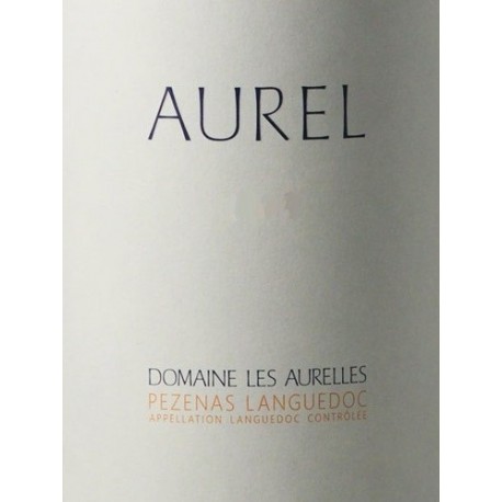 Domaine Les Aurelles "Aurel" rouge 2014 etiquette