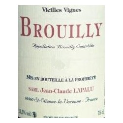 Domaine Jean-Claude Lapalu Brouilly "Vieilles Vignes" red 2021
