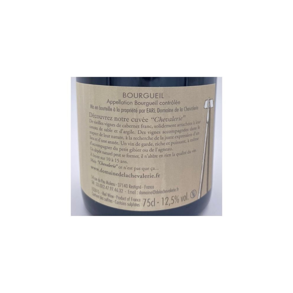 Domaine de La Chevalerie Bourgueil "Chevalerie" red 2015