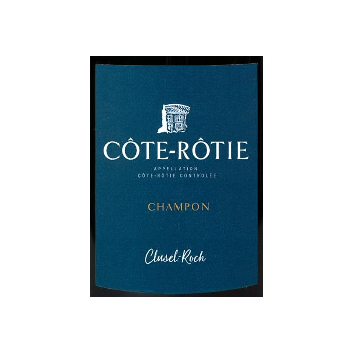 Domaine Clusel-Roch Côte-Rôtie "Champon" rouge 2019 etiquette