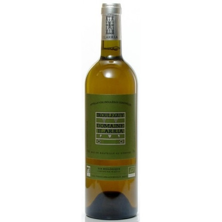 Domaine Ilarria Irouleguy blanc sec 2021 bouteille