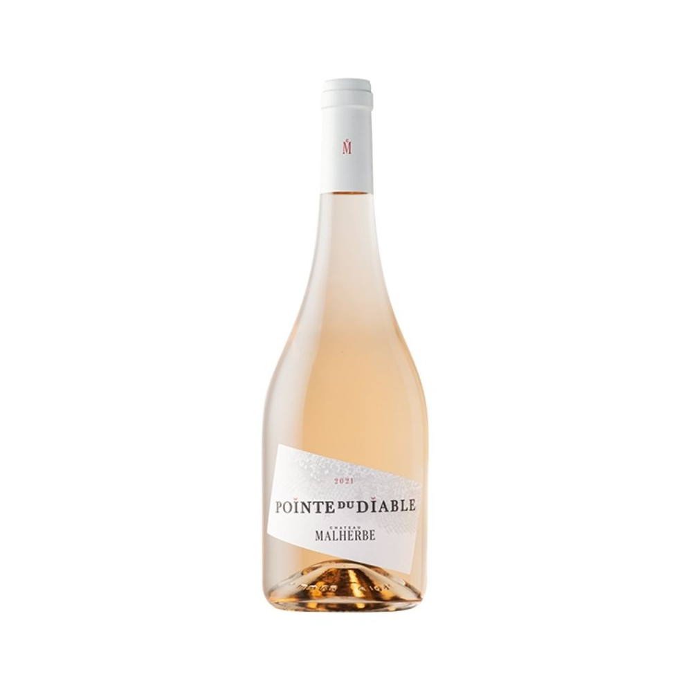 Château Malherbe Côtes de Provence "Pointe du Diable" rosé 2021 bouteille
