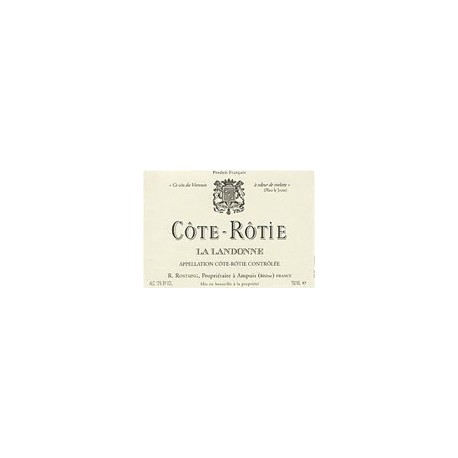 Domaine Rostaing Côte-Rôtie "La Landonne" rouge 2012 etiquette