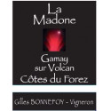 Les Vins de la Madone Côtes du Forez "gamay sur volcan" rouge 2021 etiquette