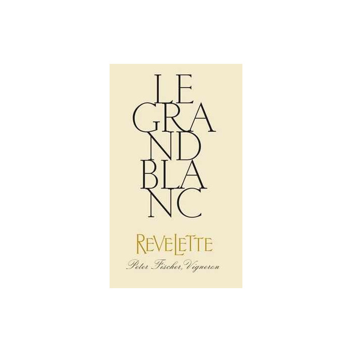 Chateau Revelette "Le Grand Blanc" 2020 etiquette