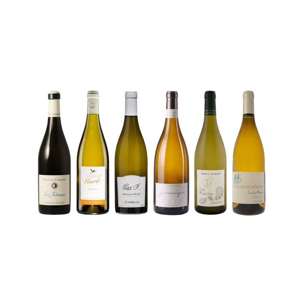 Vallée de la Loire Blanc carton panaché bottles