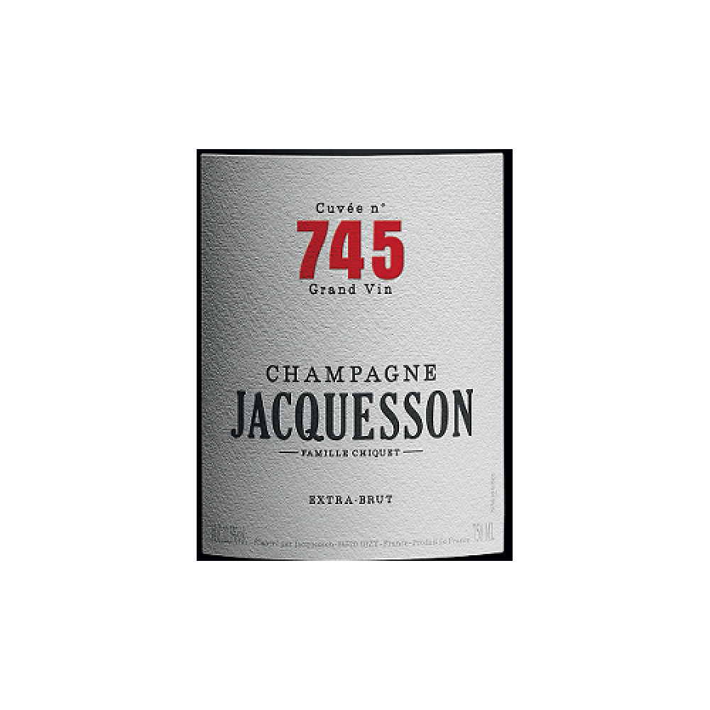 Champagne Jacquesson "Cuvée 745" etiquette