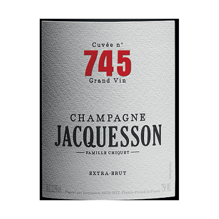 Champagne Jacquesson "Cuvée 745" etiquette
