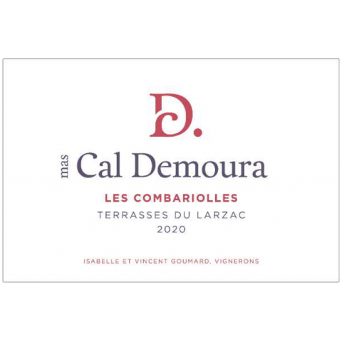 Mas Cal Demoura Terrasses du Larzac "Les Combariolles" red 2020 2