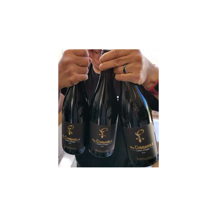 Mas Combarèla Terrasses du Larzac "Lueurs d'Espar" rouge 2019 bouteille