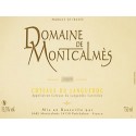 Domaine de Montcalmès blanc sec 2019 etiquette