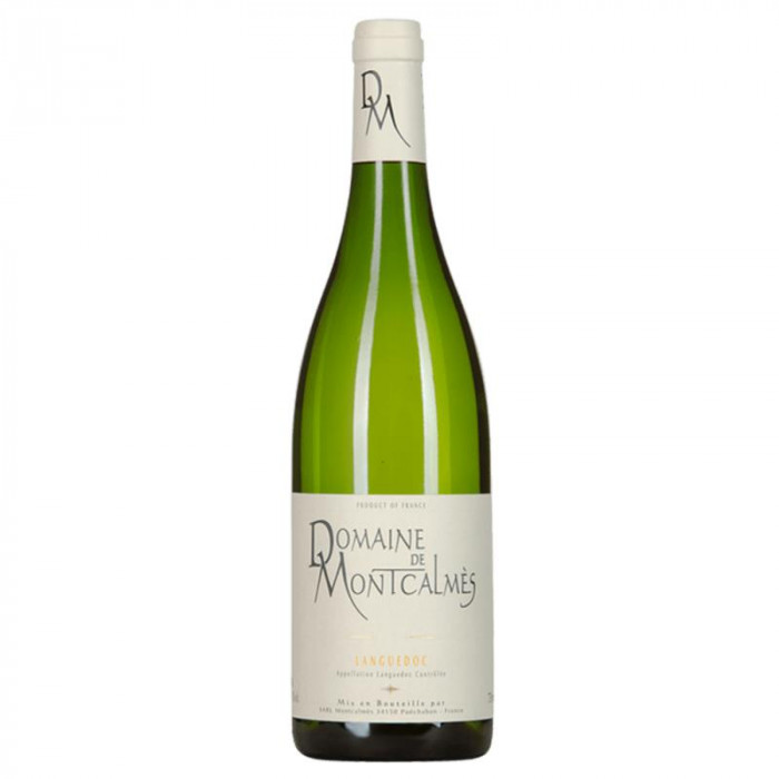 Domaine de Montcalmès blanc sec 2019 bouteille