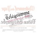 Telegramme 2020 du Vieux Telegraphe a Chateauneuf du Pape etiquette