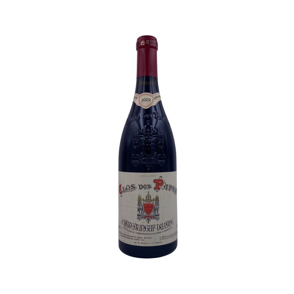Clos des Papes Châteauneuf-du-Pape rouge 2002 bouteille