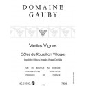 Domaine Gauby "Vieilles Vignes" rouge 2012 etiquette