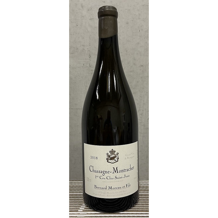 Bernard Moreau et fils Chassagne Montrachet 1er Cru Clos Saint Jean 2018
