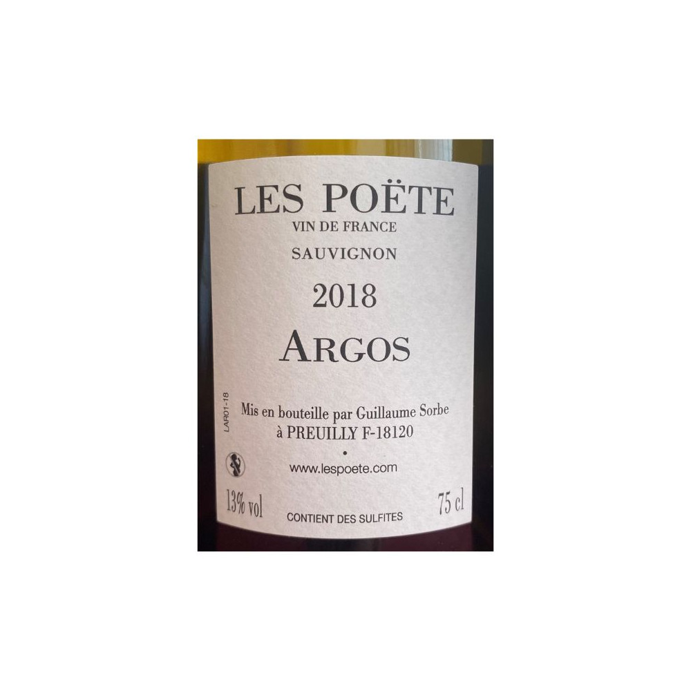 Domaine Les Poëte "Argos" (sauvignon) dry white 2018