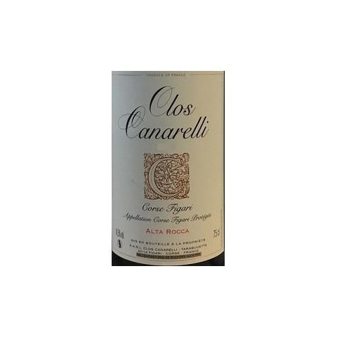 Clos Canarelli "Alta Rocca" rouge 2019 bouteille