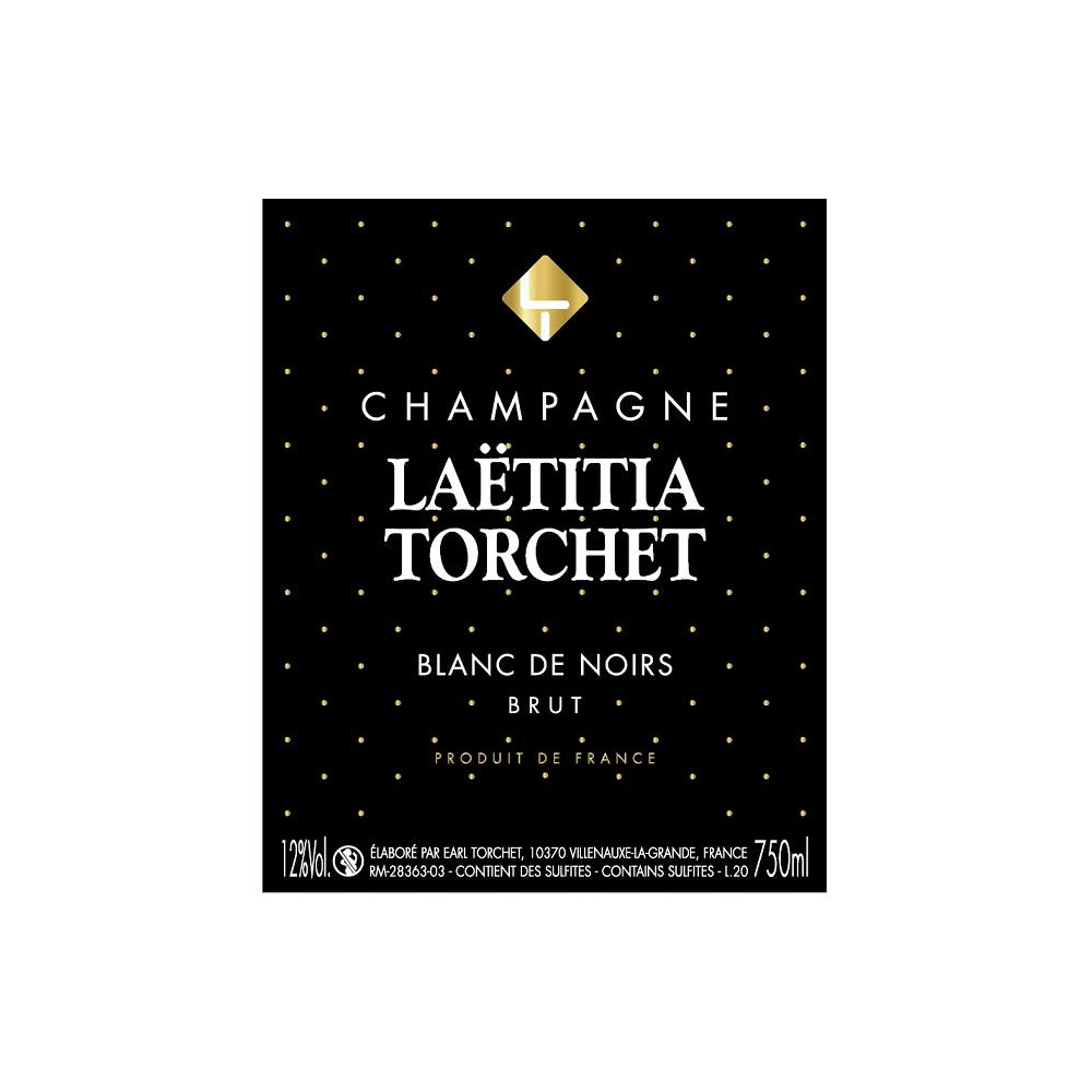 Champagne Laëtitia Torchet Blanc de Noirs Brut