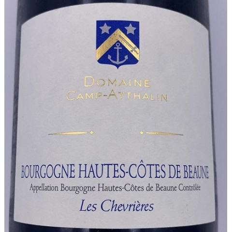 Domaine Camp-Atthalin Hautes Côtes de Beaune "Les Chevrières" rouge 2020 bouteille