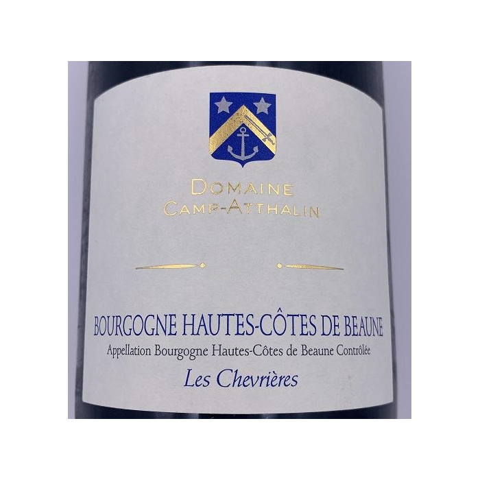 Domaine Camp-Atthalin Hautes Côtes de Beaune "Les Chevrières" rouge 2021 etiquette