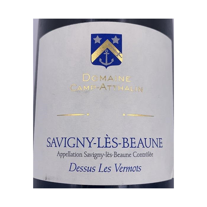 Domaine Camp-Atthalin Savigny-Lès-Beaune "Dessus Les Vermots" blanc sec 2020 etiquette