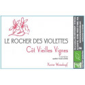 Le Rocher des Violettes Touraine "côt vieilles vignes" rouge 2020 etiquette