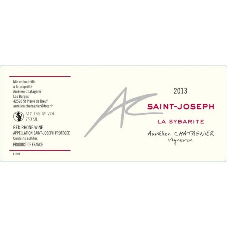 Aurelien Chatagnier Saint Joseph La Sybarite 2013