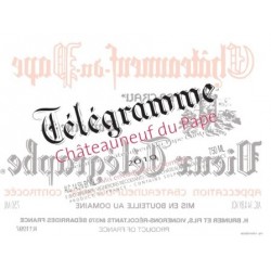 Telegramme 2020 du Vieux Telegraphe a Chateauneuf du Pape magnum
