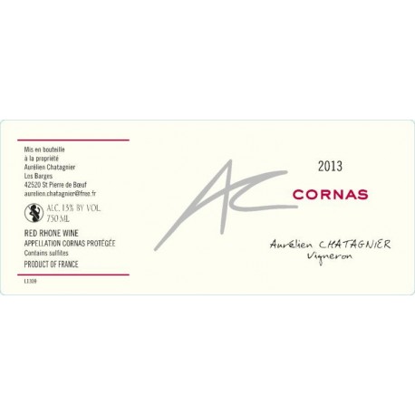 Domaine Aurelien Chatagnier Cornas red 2013