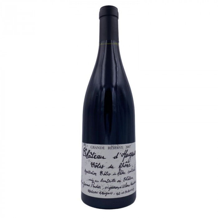Château d'Hugues Côtes du Rhône "Grande Réserve" rouge 2007 bouteille
