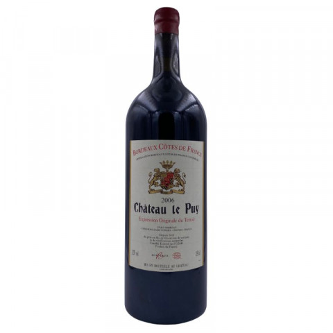 Château Le Puy "Expression originale du Terroir" Côte de Francs rouge 2006 MAGNUM Château Le Puy "Expression originale du Terroir" Côte de Francs rouge 2006 MAGNUM