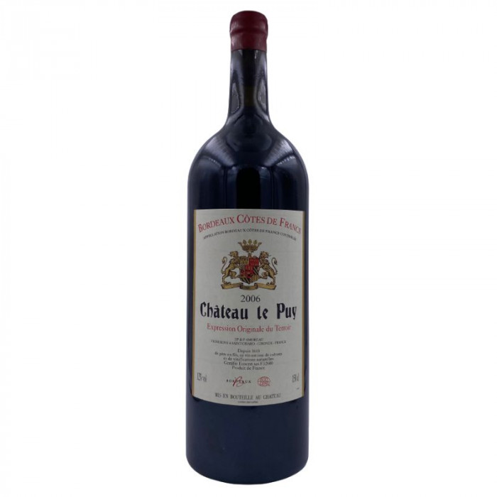 Château Le Puy "Expression originale du Terroir" Côte de Francs rouge 2006 MAGNUM Château Le Puy "Expression originale du Terroir" Côte de Francs rouge 2006 MAGNUM