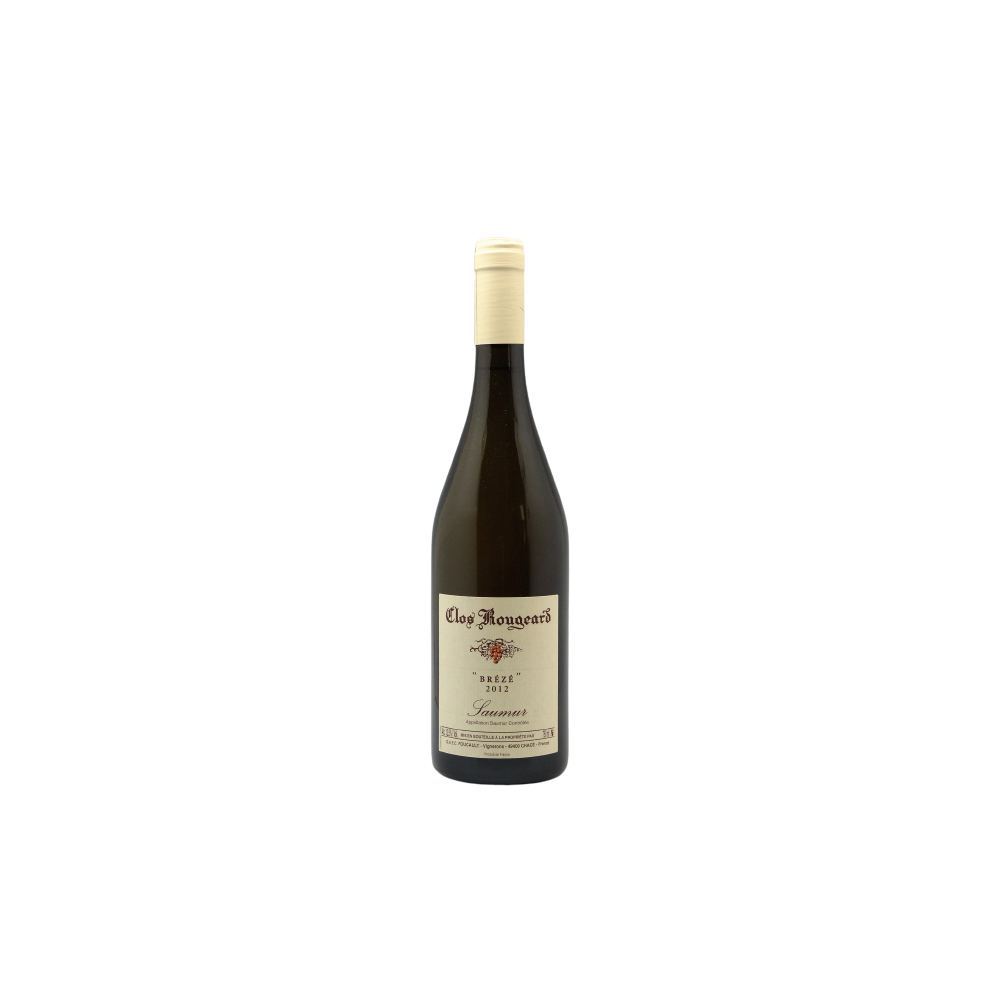Clos Rougeard Saumur Brézé blanc sec 2012 bouteille
