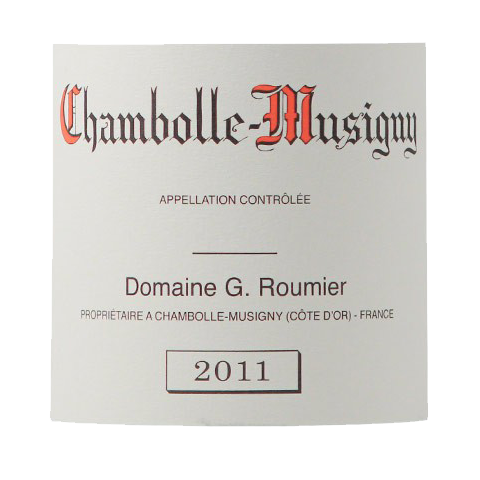 Domaine Georges Roumier - Christophe Roumier Chambolle-Musigny red 2011 Domaine Georges Roumier - Christophe Roumier Chambolle-Musigny red 2011