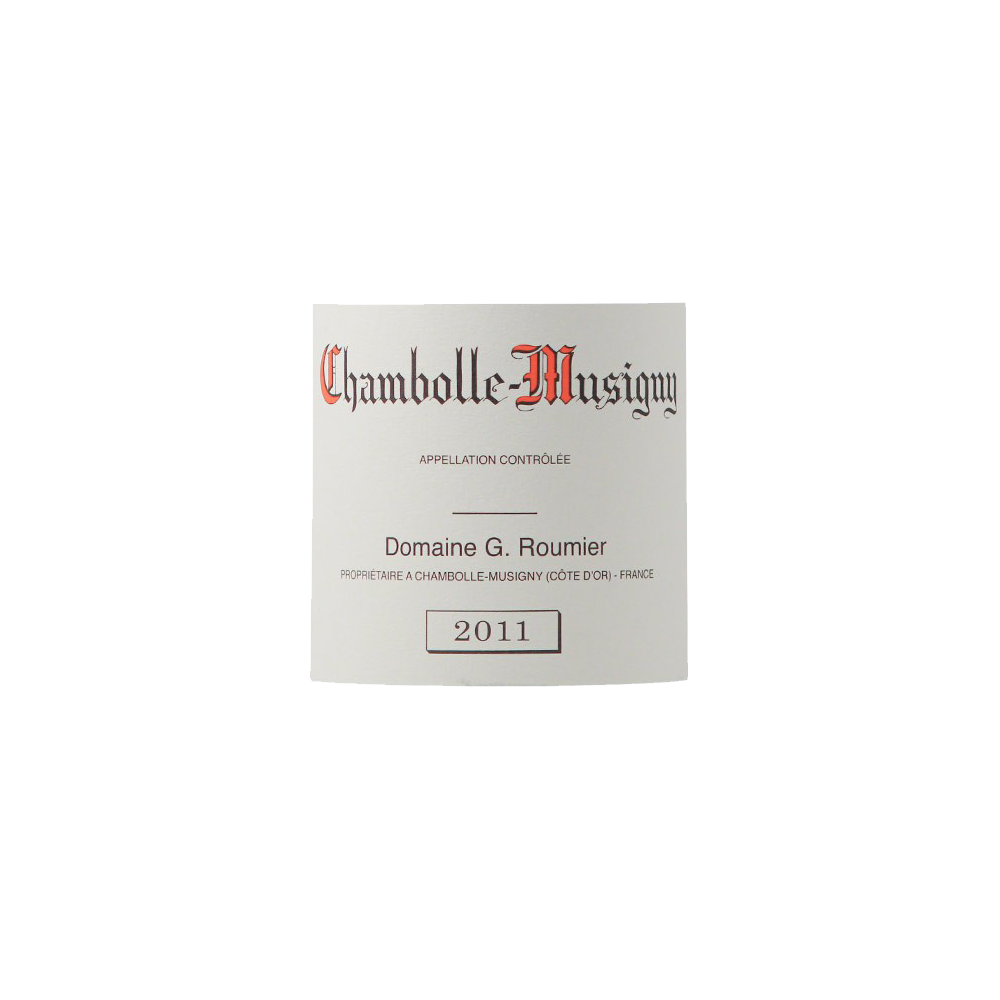 Domaine Georges Roumier - Christophe Roumier Chambolle-Musigny red 2011