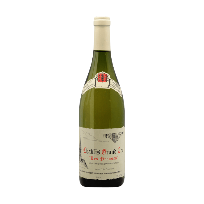 Vincent Dauvissat Chablis Grand Cru "Les Preuses" blanc sec 2008 bouteille