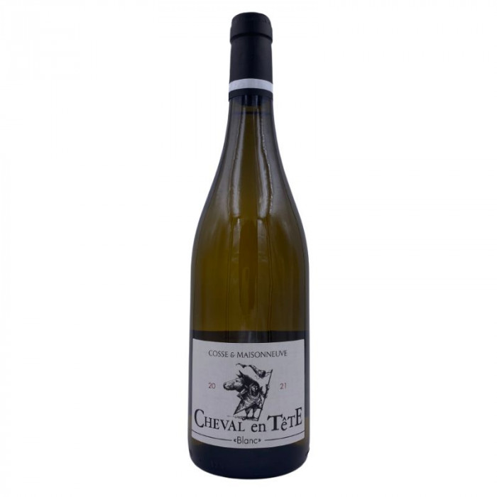 Domaine Cosse-Maisonneuve Cahors "Cheval en tête" blanc sec 2021 bouteille